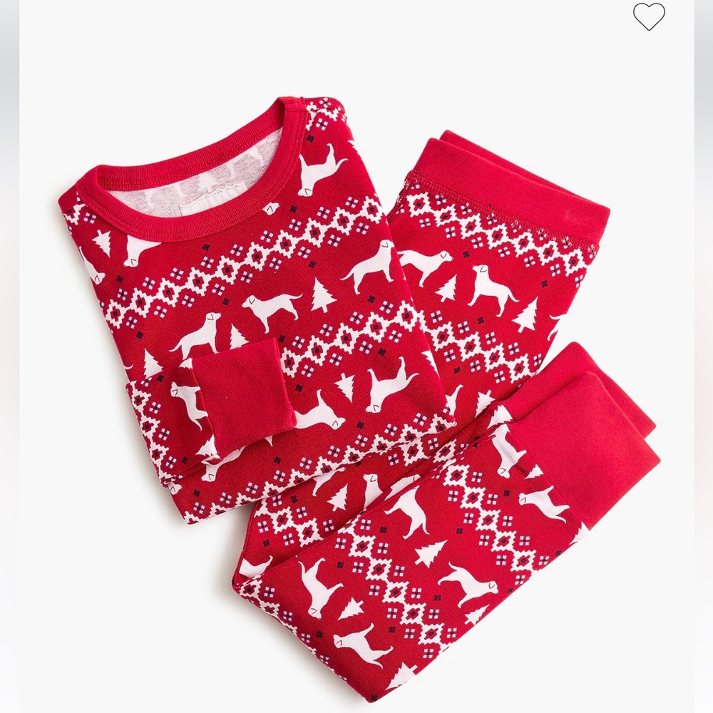 Unisex Crew cut kids pj set